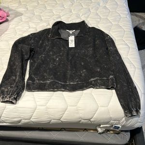 Bb Dakota acid wash sweatshirt